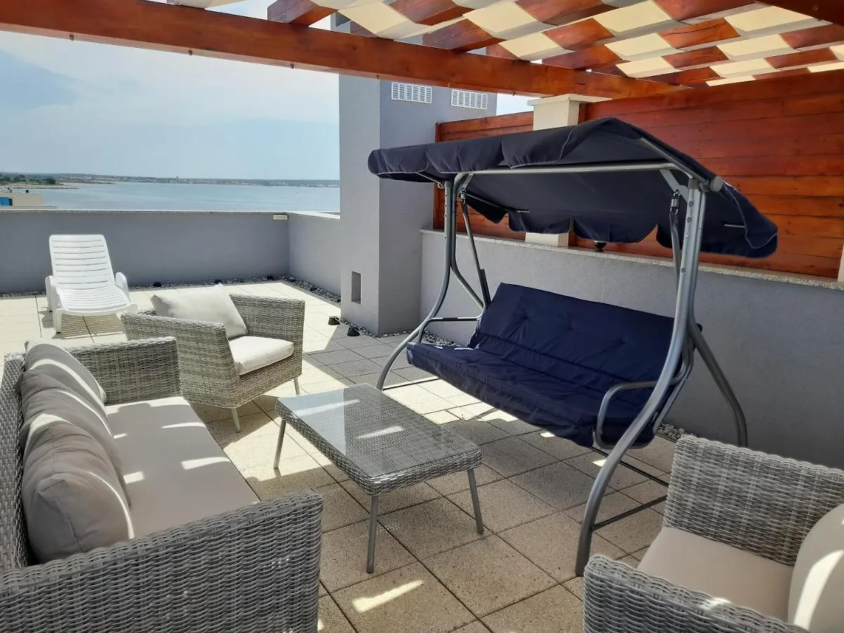 Villa Rosa With Swimming Pool Privlaka  Croatia